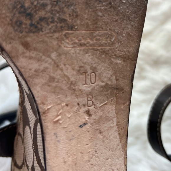 Coach Wedge Sandals - Picture 10 of 10